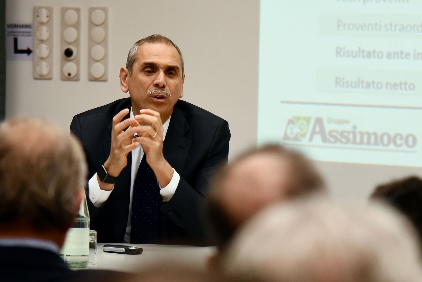 Ruggero Frecchiami, Generaldirektor der Assimocogruppe Italiens